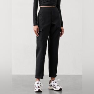 Athleta ENDLESS HIGH RISE CARGO PANT Black 8